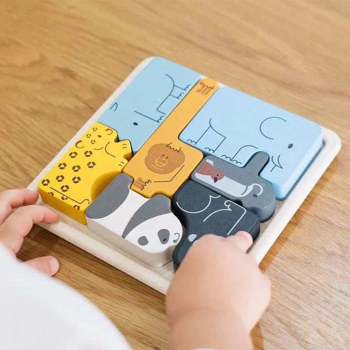 PlanToys Animal Puzzle Game Toys
