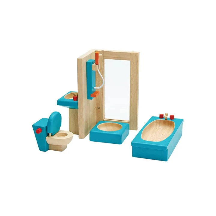 PlanToys Bathroom - Neo Dollhouse Furniture Dollhouse Accessories