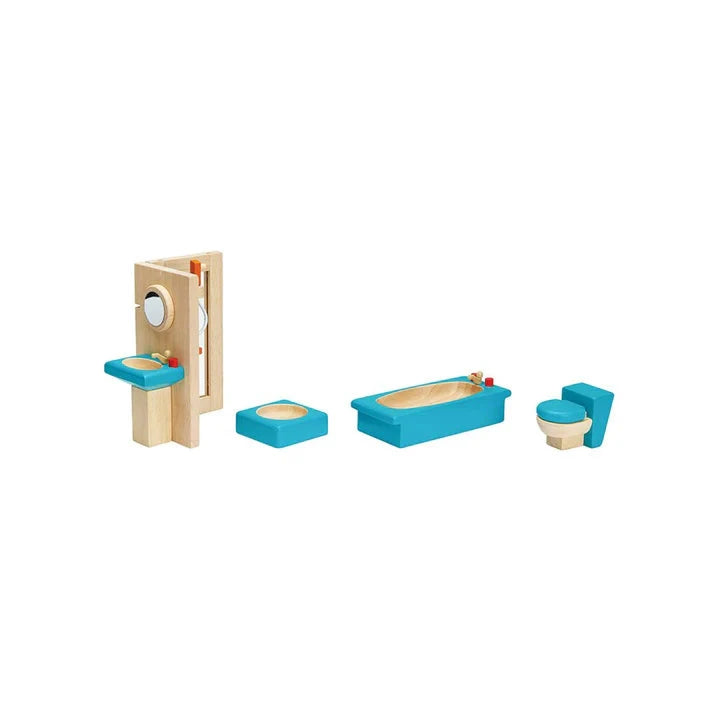 PlanToys Bathroom - Neo Dollhouse Furniture Dollhouse Accessories