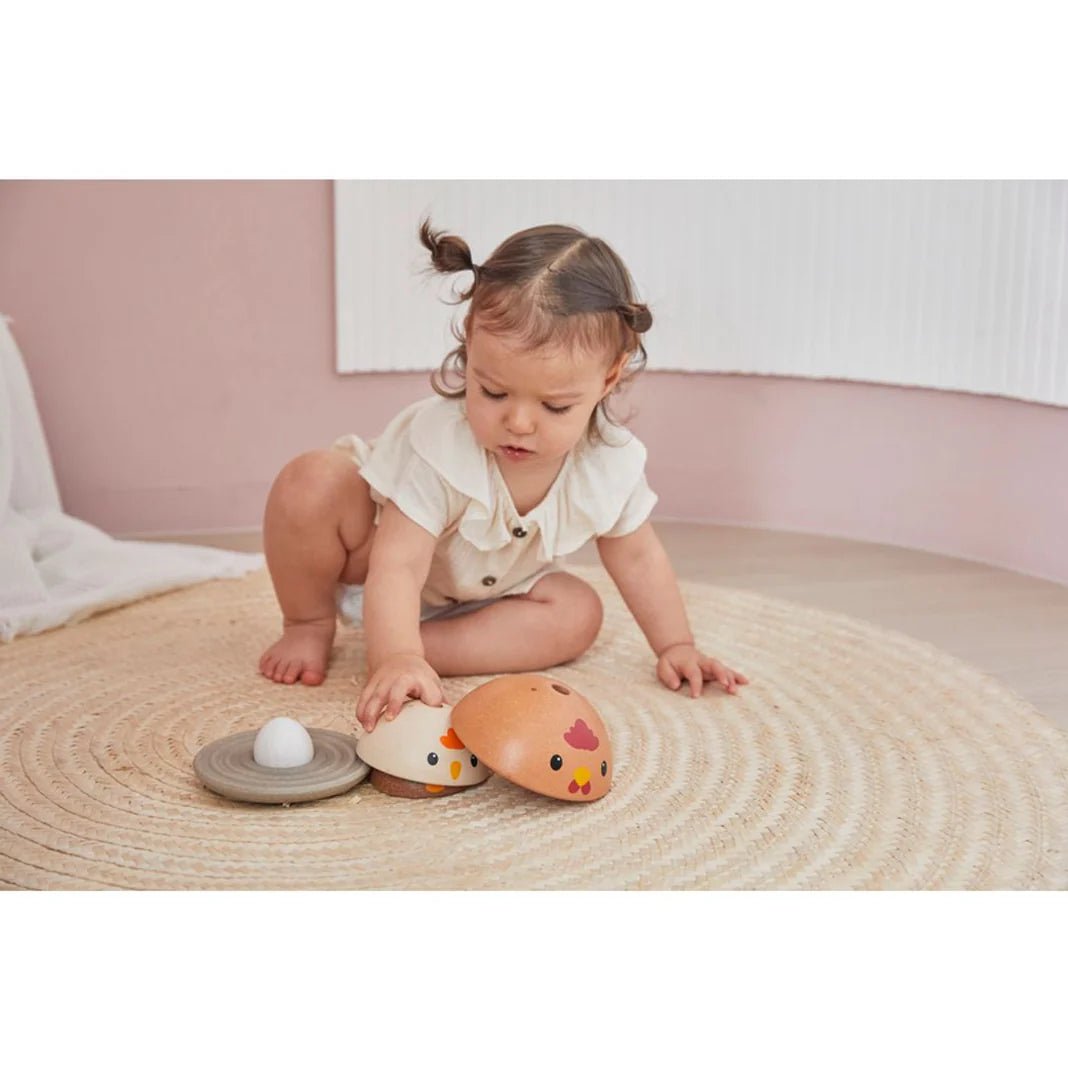 PlanToys - PlanToys Chicken Nesting - Modern Rustic