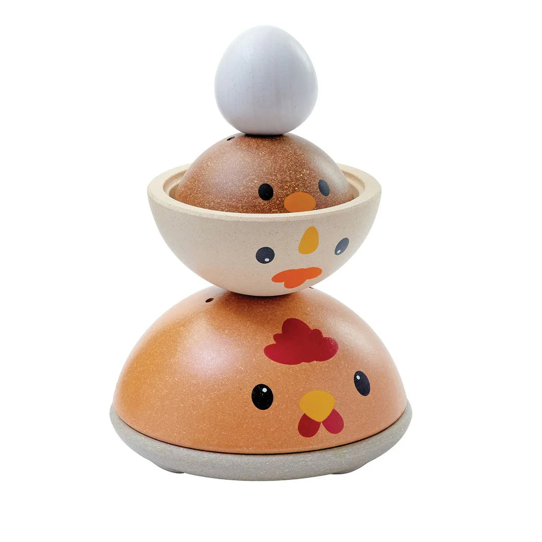 PlanToys Chicken Nesting - Modern Rustic Toys