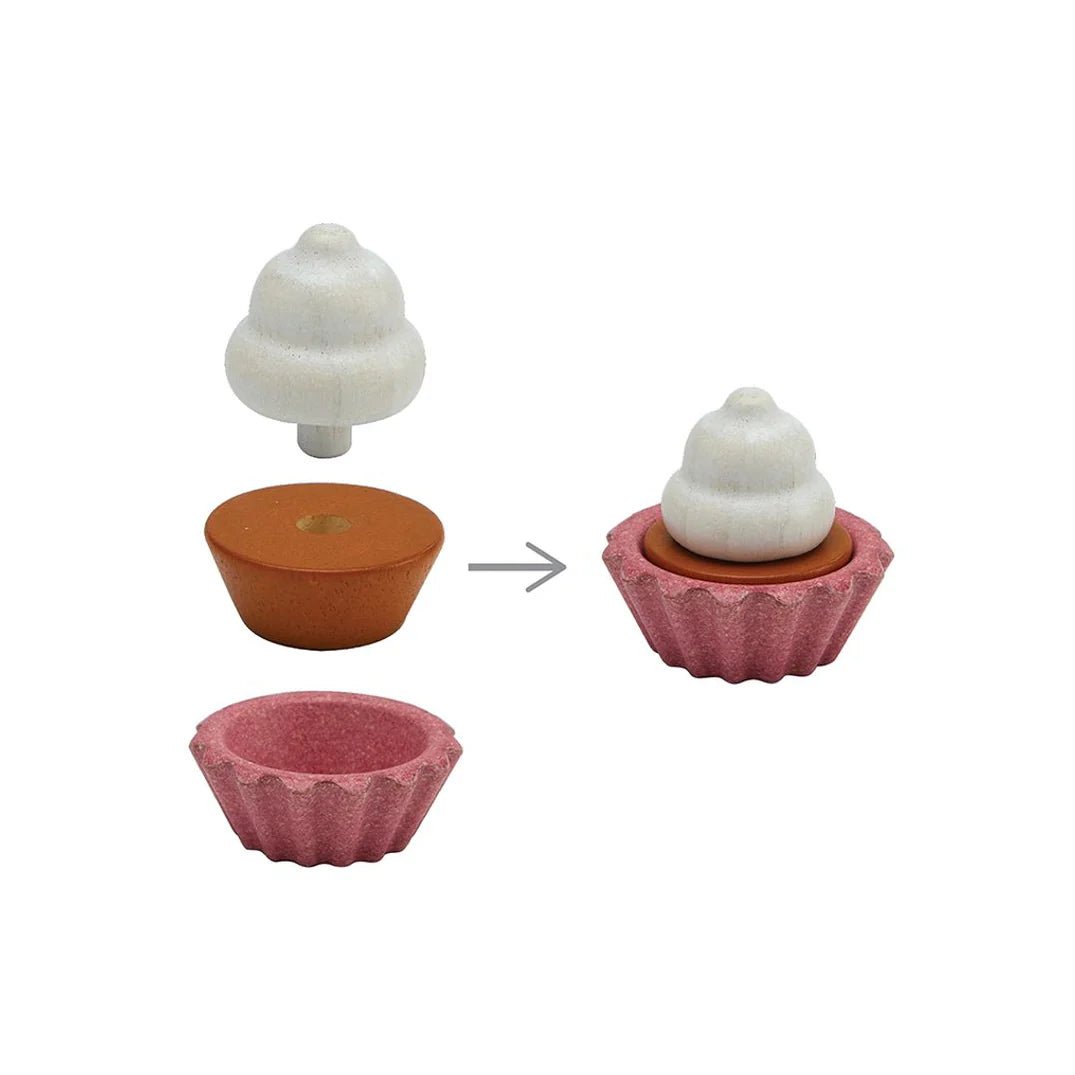PlanToys - PlanToys Cupcake Set
