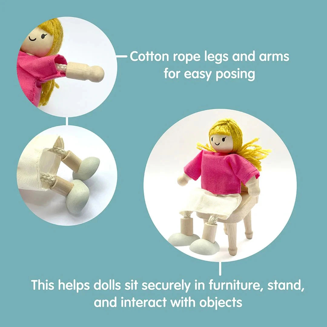 PlanToys Doll Family 7416 Toys