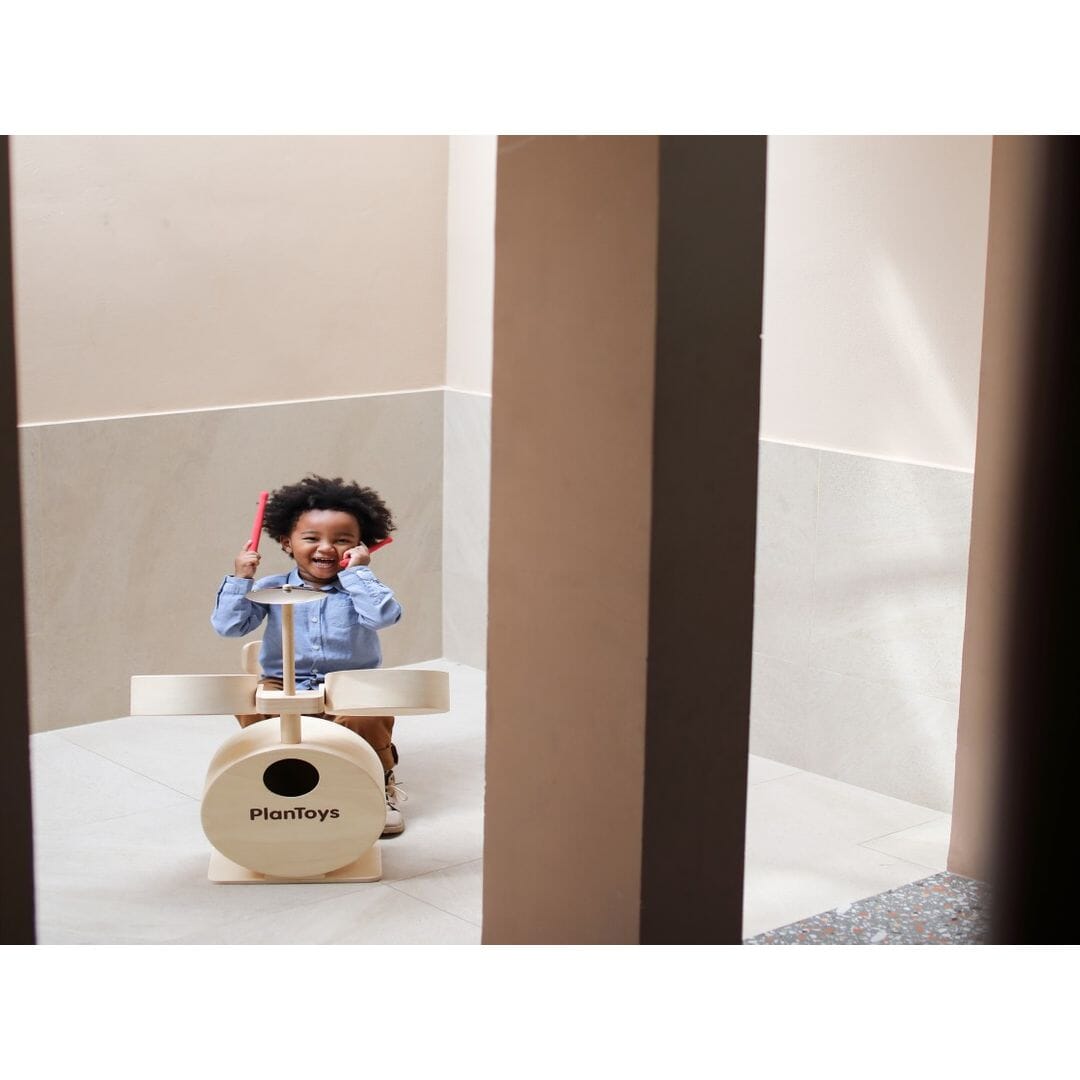 PlanToys Drum Set