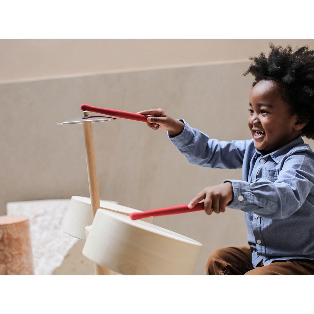 PlanToys Drum Set