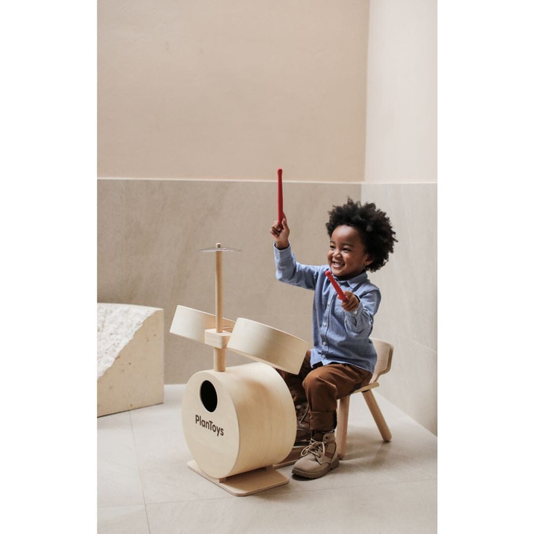 PlanToys Drum Set