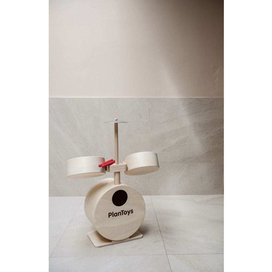 PlanToys Drum Set