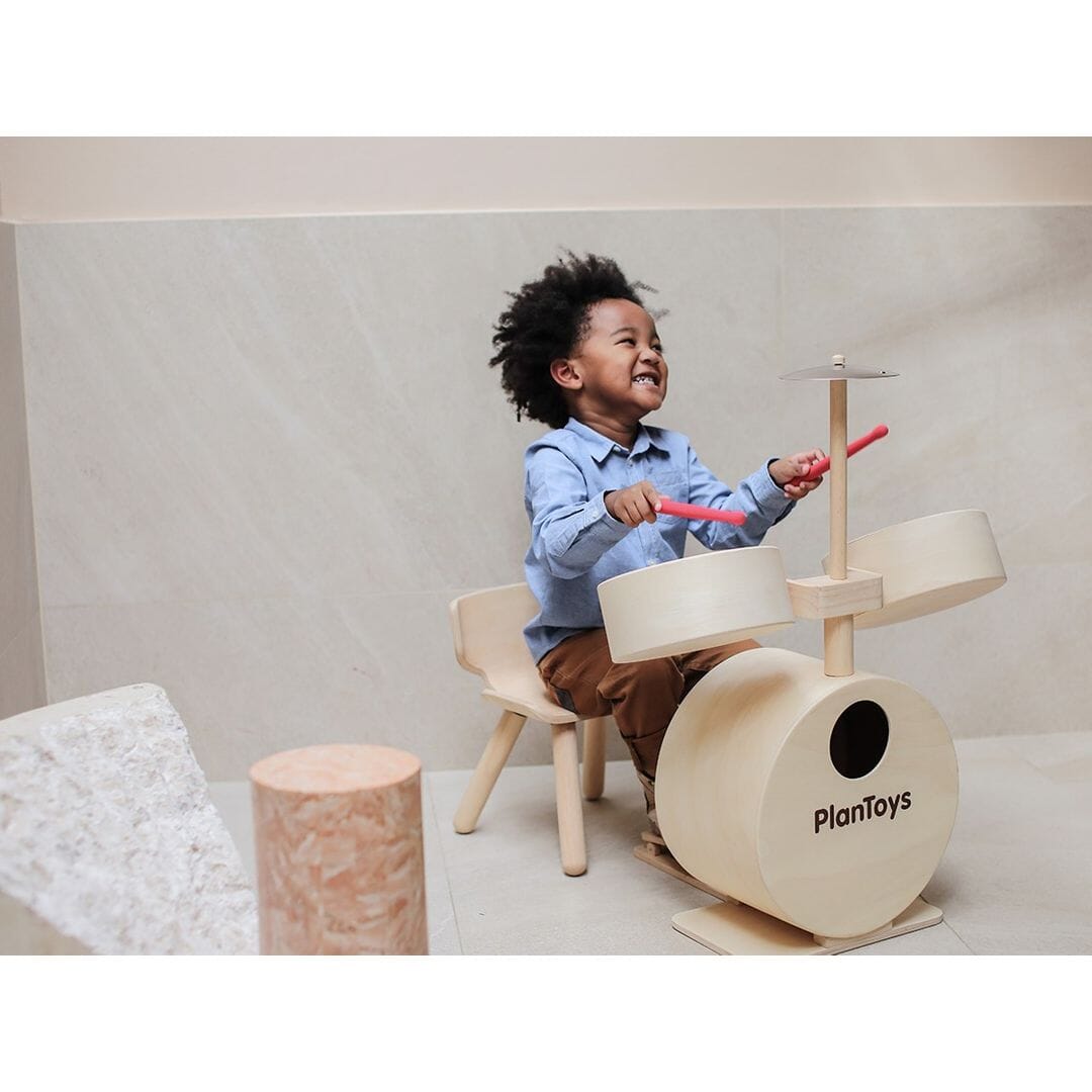 PlanToys Drum Set