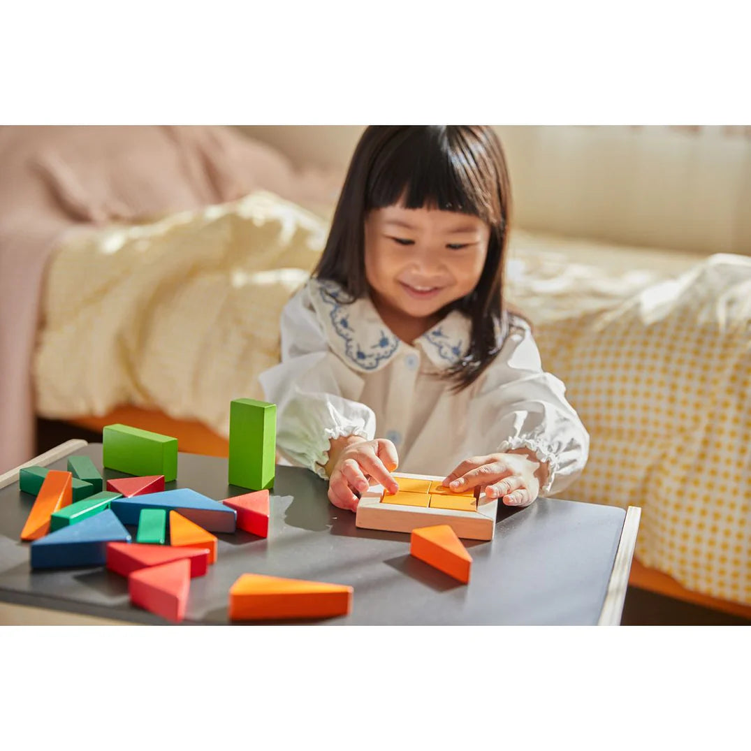 PlanToys Fraction Blocks - Unit Plus Toys