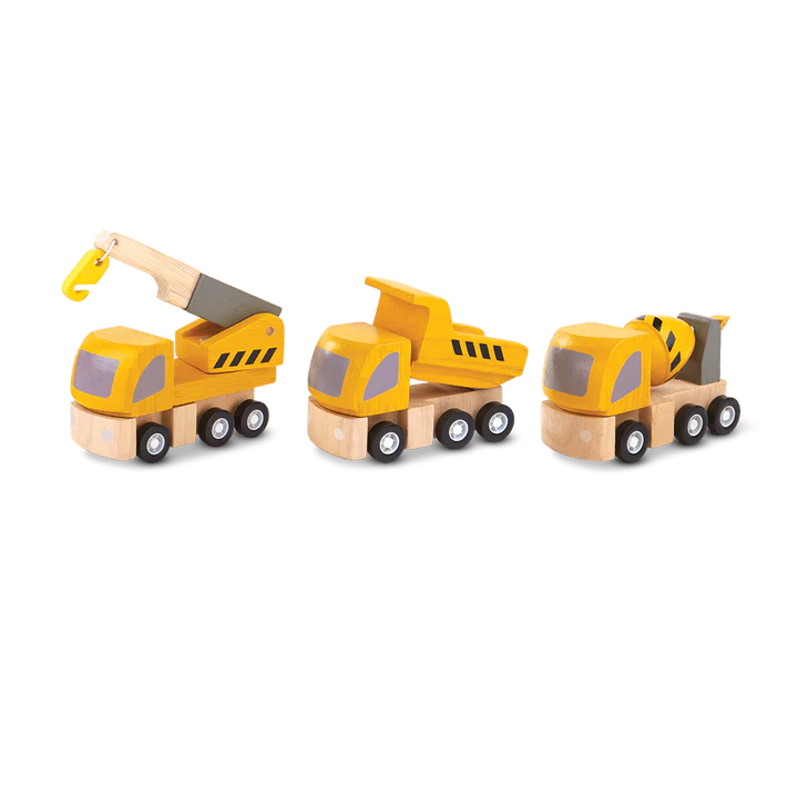 PlanToys Highway Maintenance Truck Set Toys