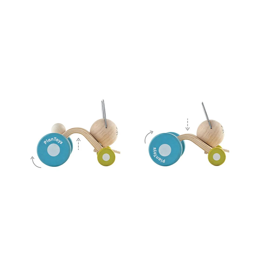 PlanToys Hopping Rabbit Push & Pull Toys