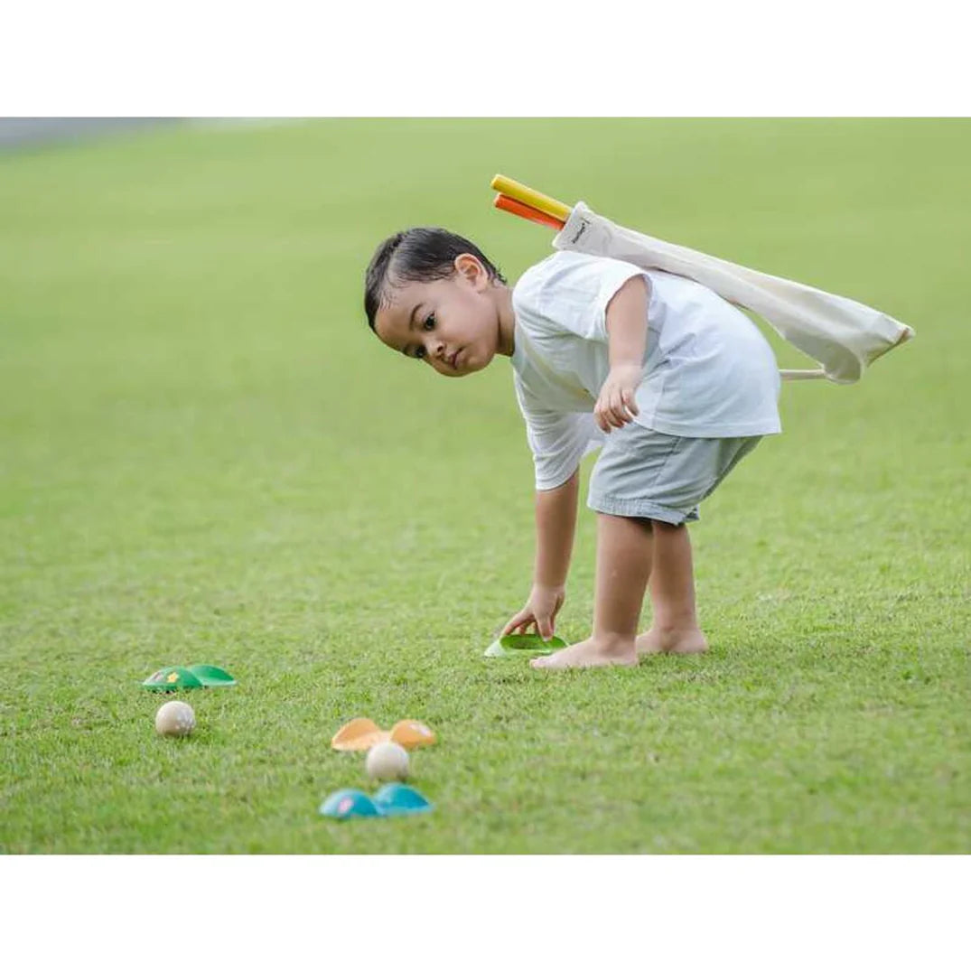 PlanToys Mini Golf Full Set Outdoor Play Equipment