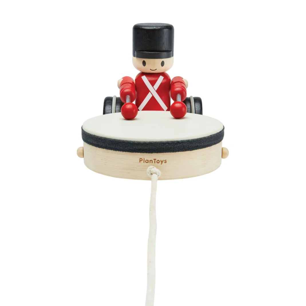 PlanToys Pull Along Drummer Toys