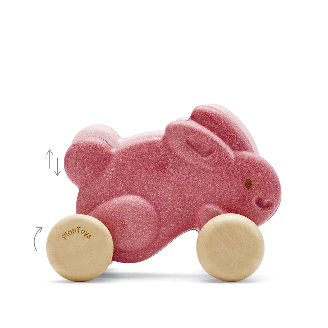 PlanToys Push Along Bunny Toys