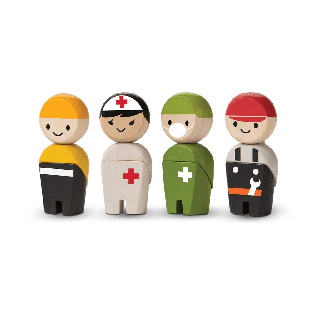 PlanToys Rescue Crew Toys