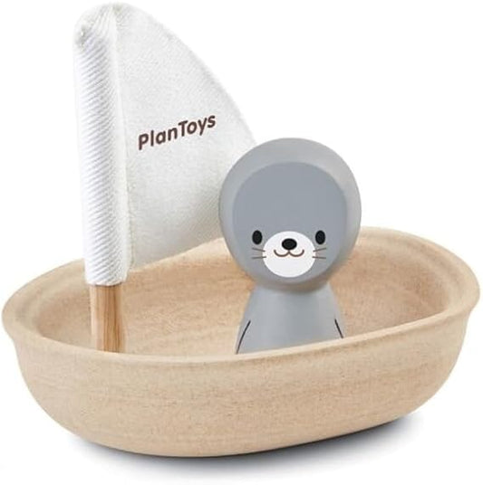 PlanToys Sailing Boat - Seal Toys