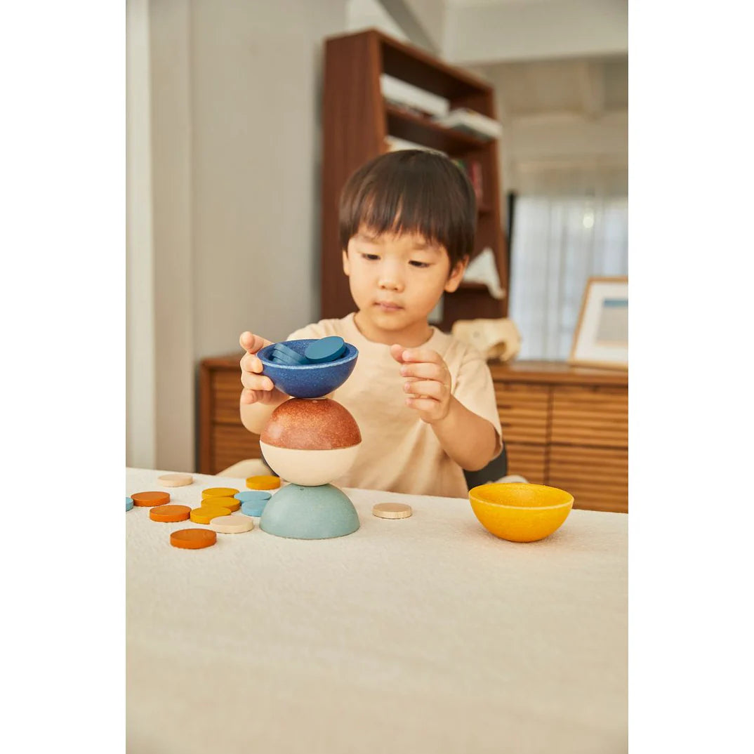 PlanToys Sort & Count Cups Orchard Toys