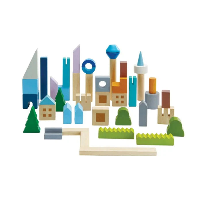PlanToys Urban City Blocks Toys