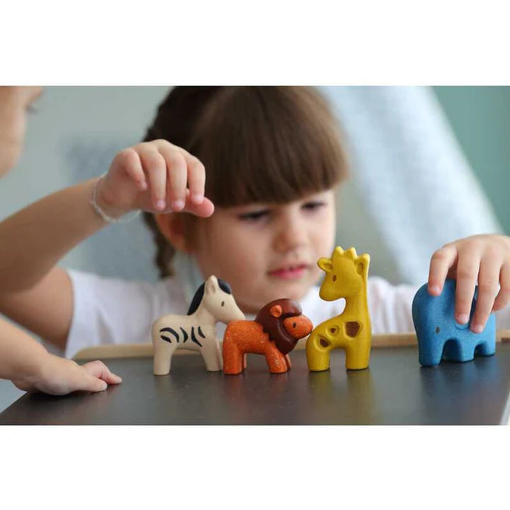 PlanToys Wild Animals Set Toys