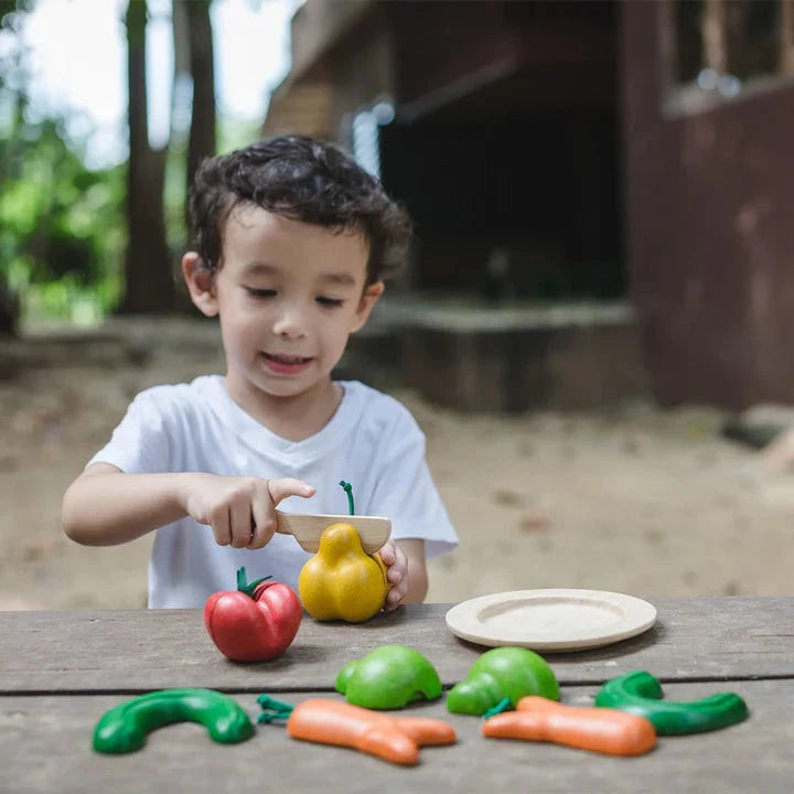PlanToys Wonky Fruit & Vegetables