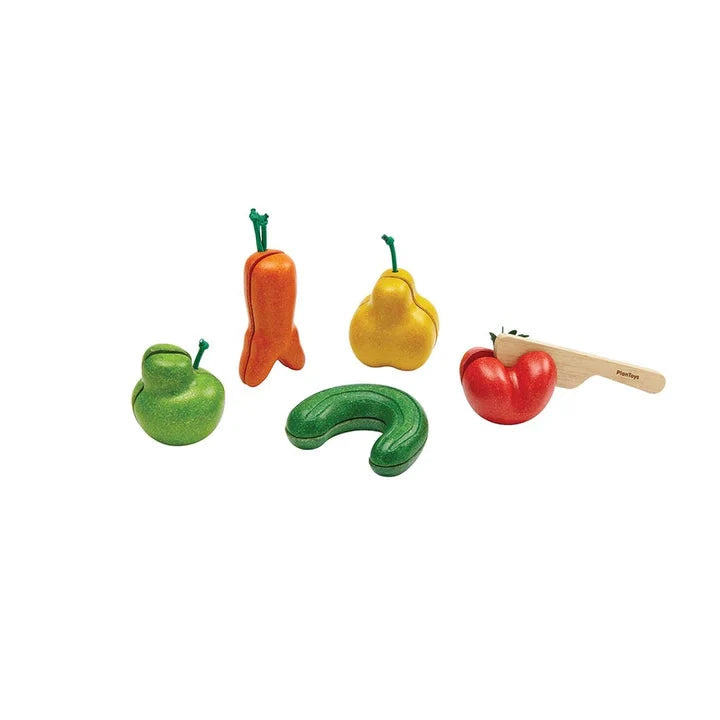 PlanToys Wonky Fruit & Vegetables