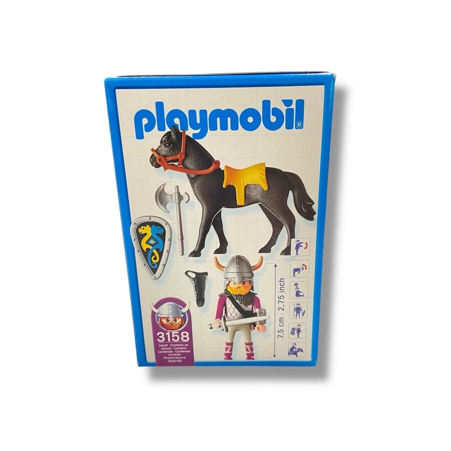 Playmobil - Playmobil Norseman & Horse Set
