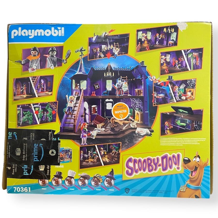Playmobil Scooby-DOO! The Mystery Mansion Playset Toys