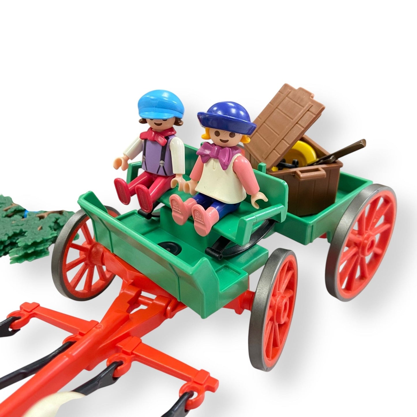 Playmobil - Playmobil Western Wagon & Trees Bundle
