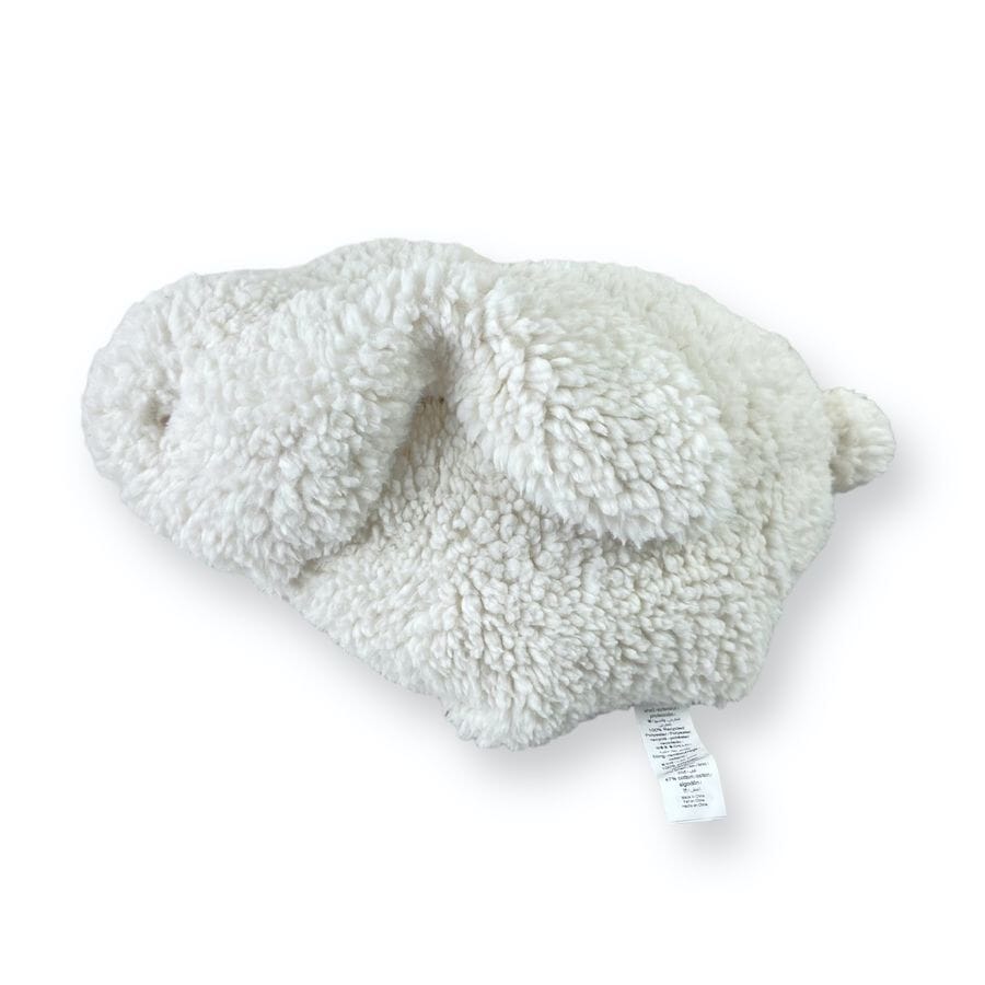 Pottery Barn Bunny Shaped Sherpa Pillow TOYCYCLE