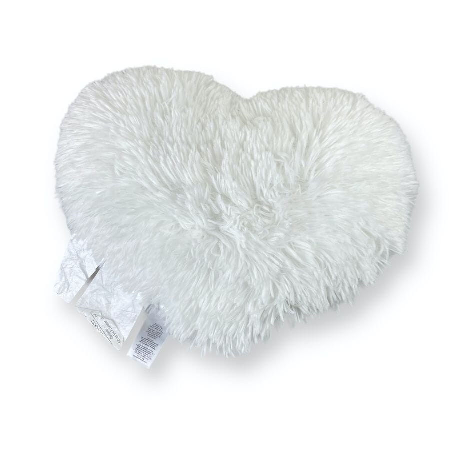Pottery Barn - Pottery Barn Teens Fluffy Luxe Heart Pillow