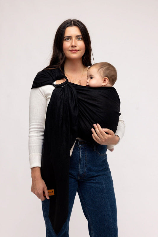Raven - Linen Sling Ring Slings & Hip Carriers
