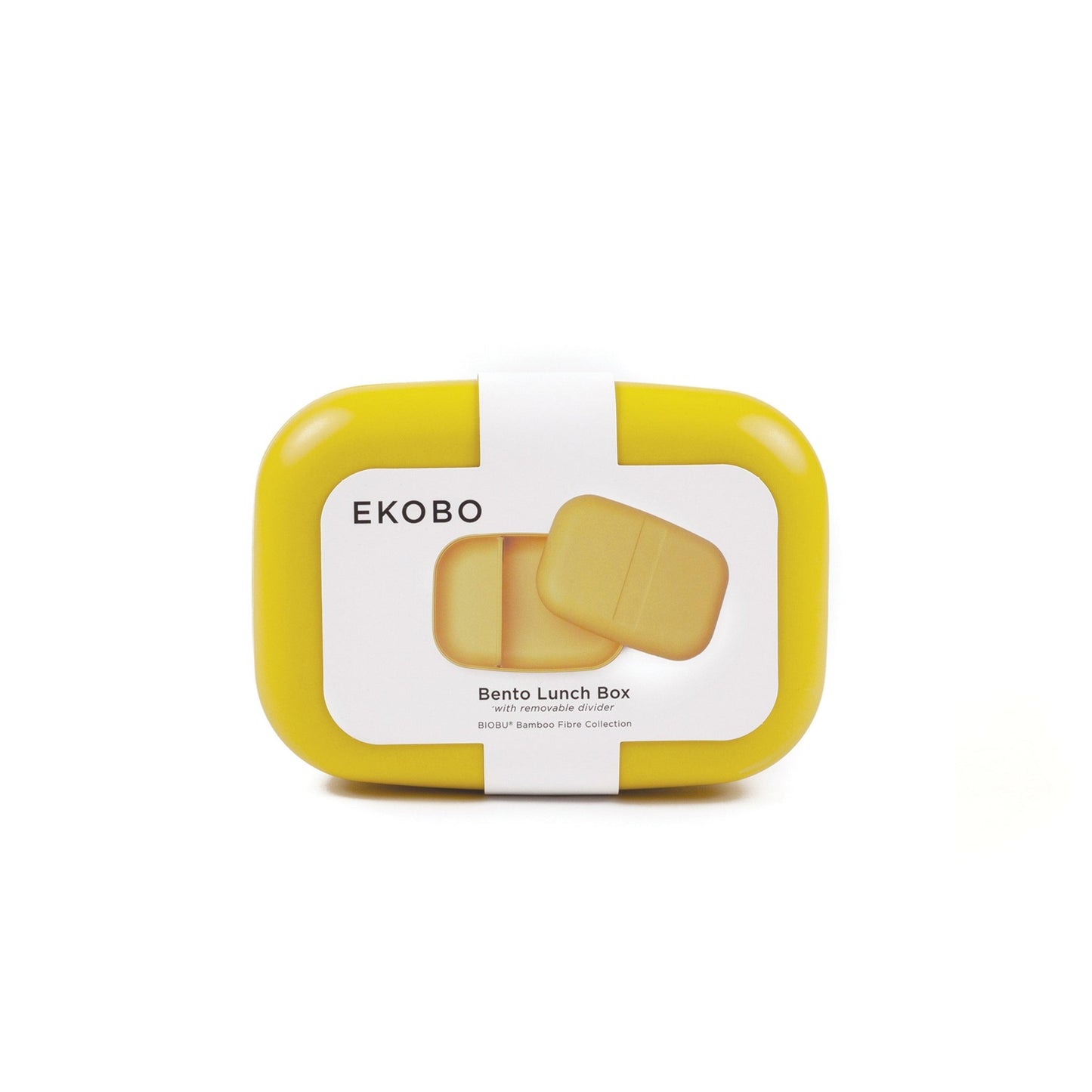 EKOBO USA - DS - Rectangular Bento Lunch Box - Lemon