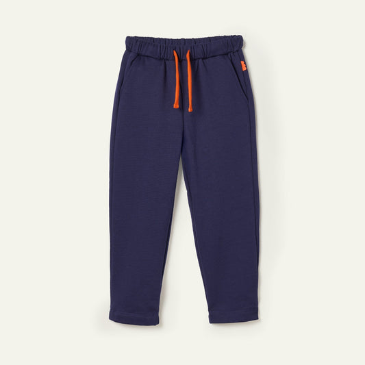 Recycled Cotton Navy Jogger Joggers