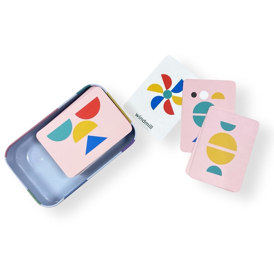 Shapes Puzzle with Pattern Cards Toys