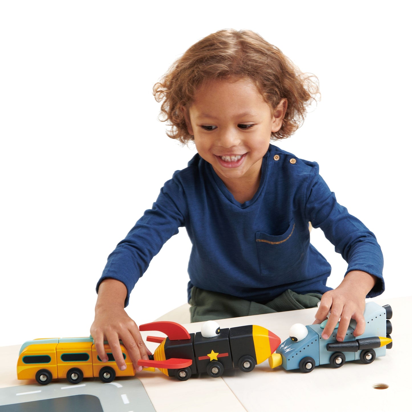 Space Race Toy Spaceships