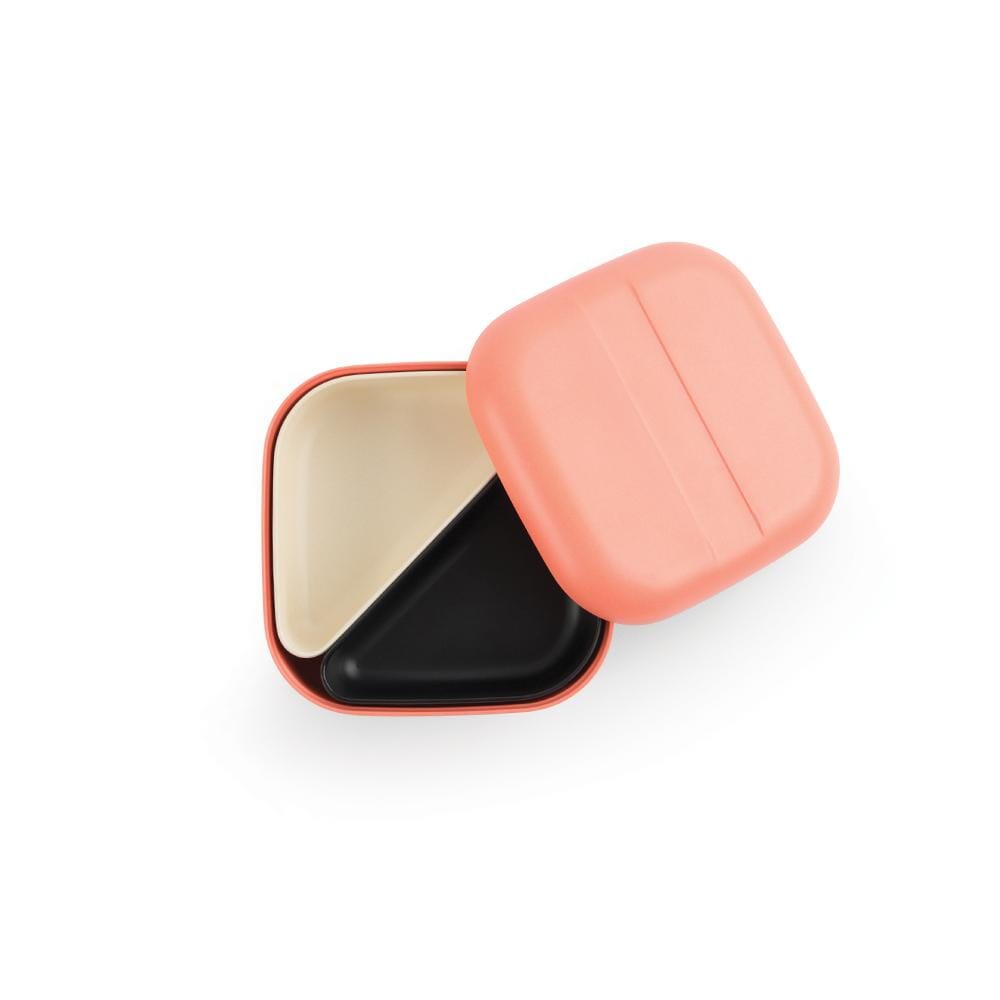 Square Bento Lunch Box - Coral bento Coral