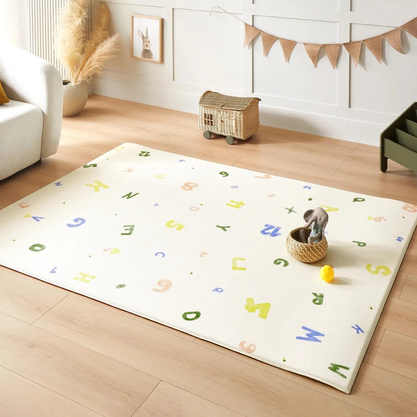 Tiny Land® Double-Sided Baby Alphabet Play Mat