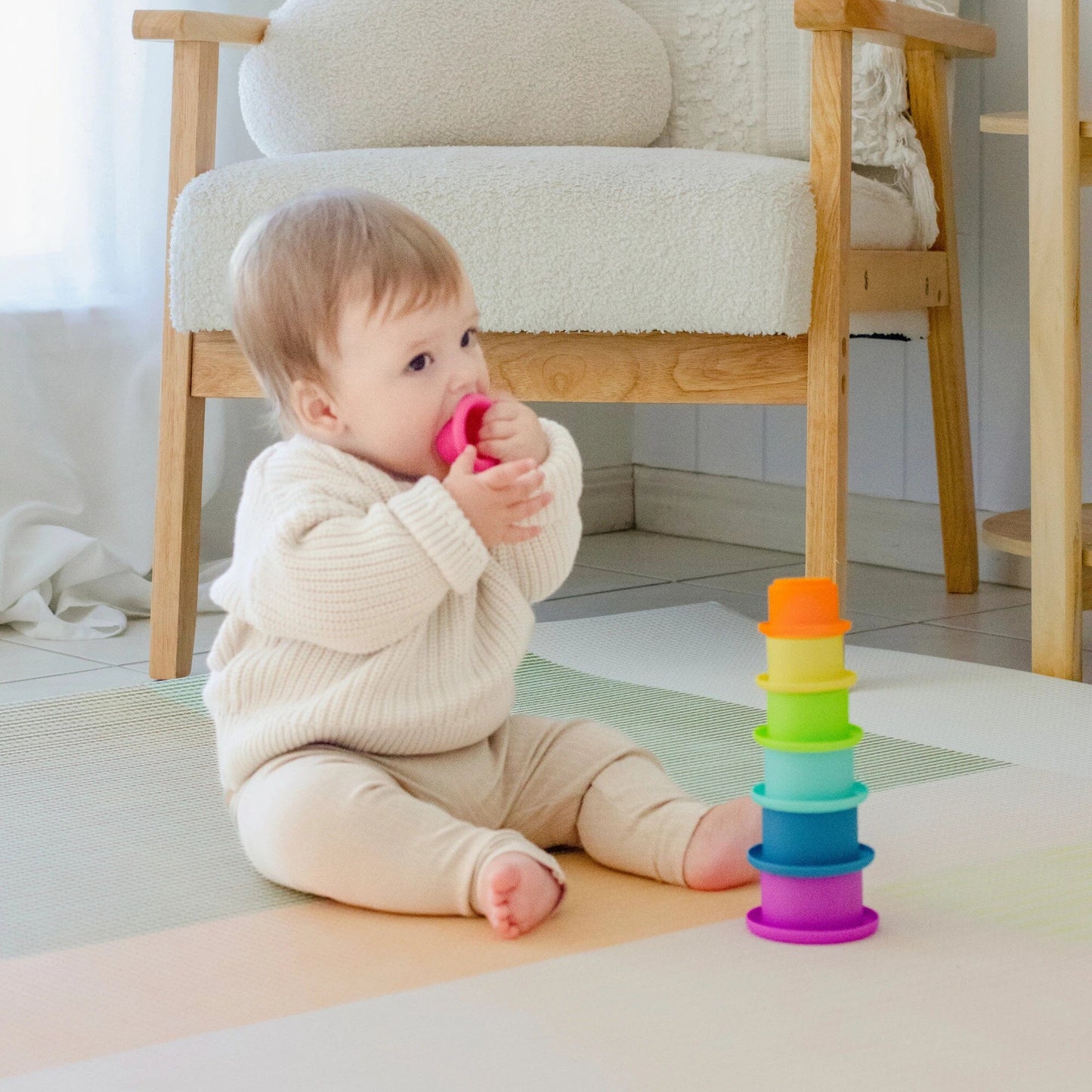 Tiny Land® Montessori Toys Set for Infant 7-9 Months Toys & Games
