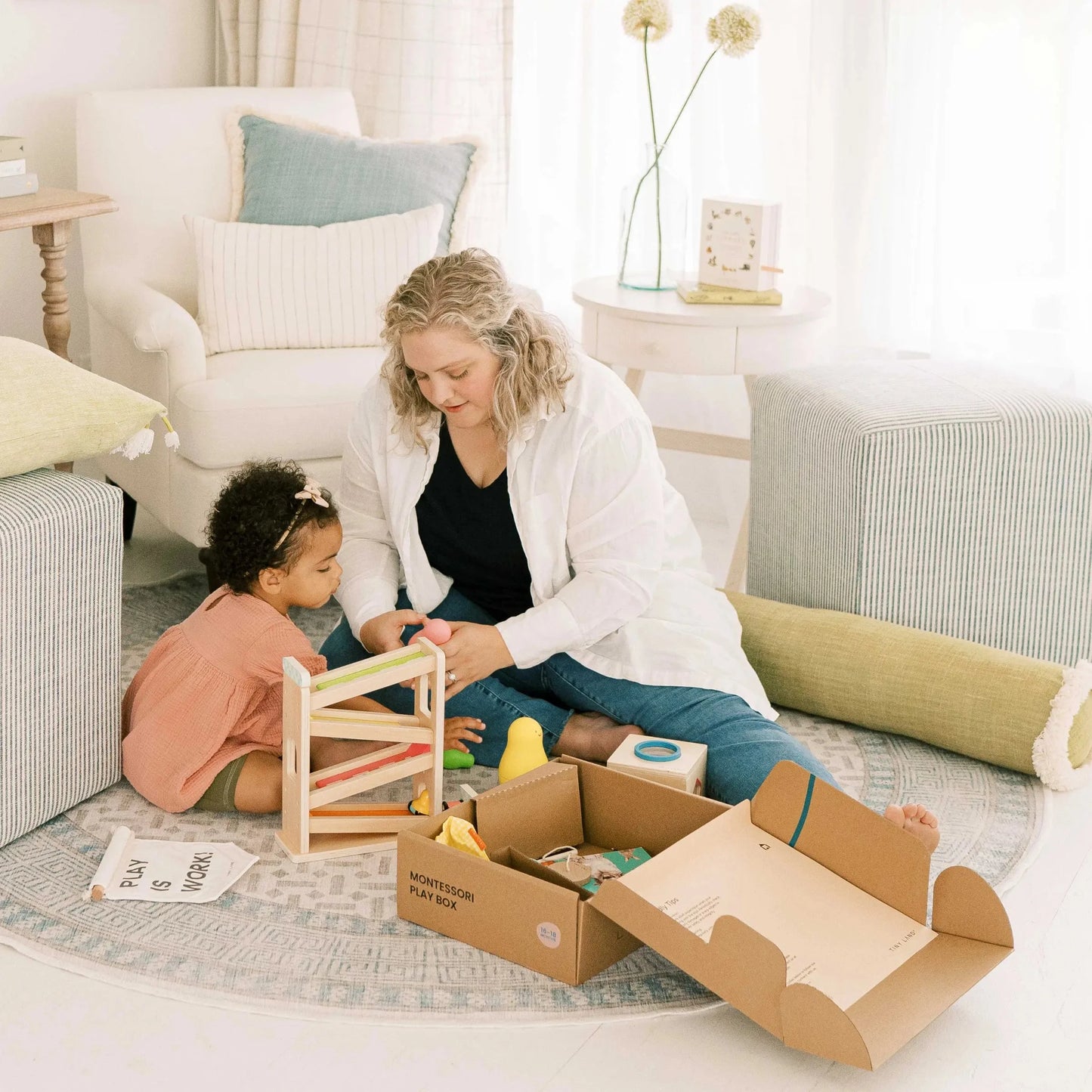 Tiny Land® Montessori Toys Set for Toddlers 16-18 Months