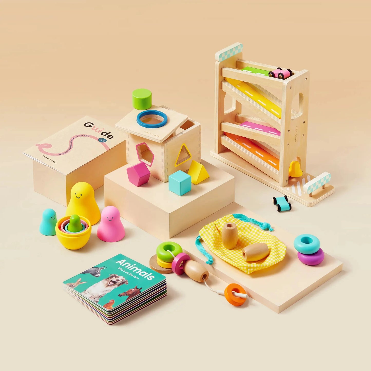 Tiny Land® Montessori Toys Set for Toddlers 16-18 Months