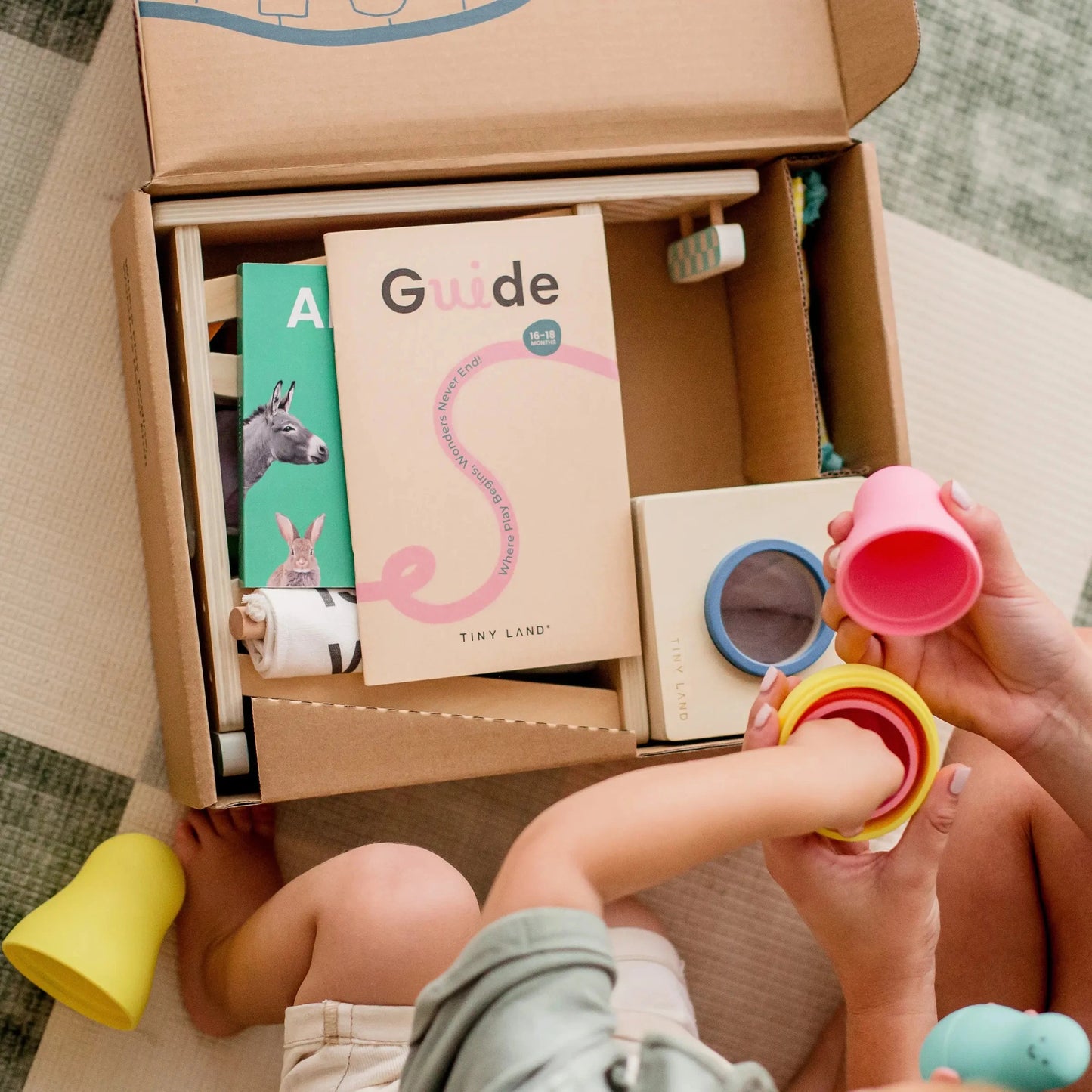 Tiny Land® Montessori Toys Set for Toddlers 16-18 Months