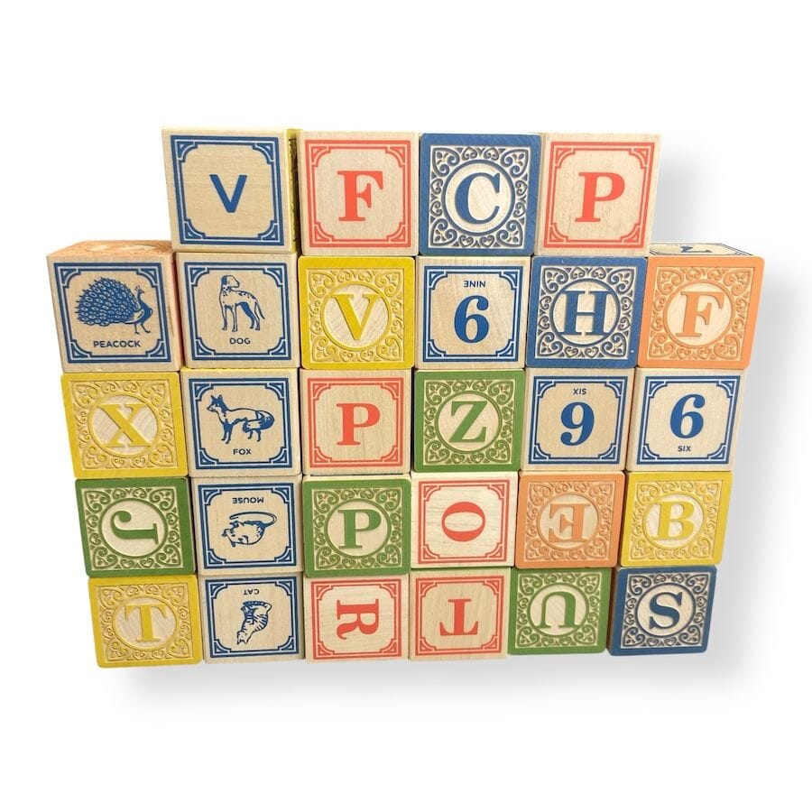 Uncle Goose Classic ABC Blocks Toys
