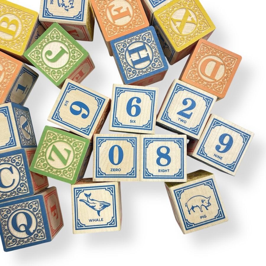 Uncle Goose Classic ABC Blocks Toys