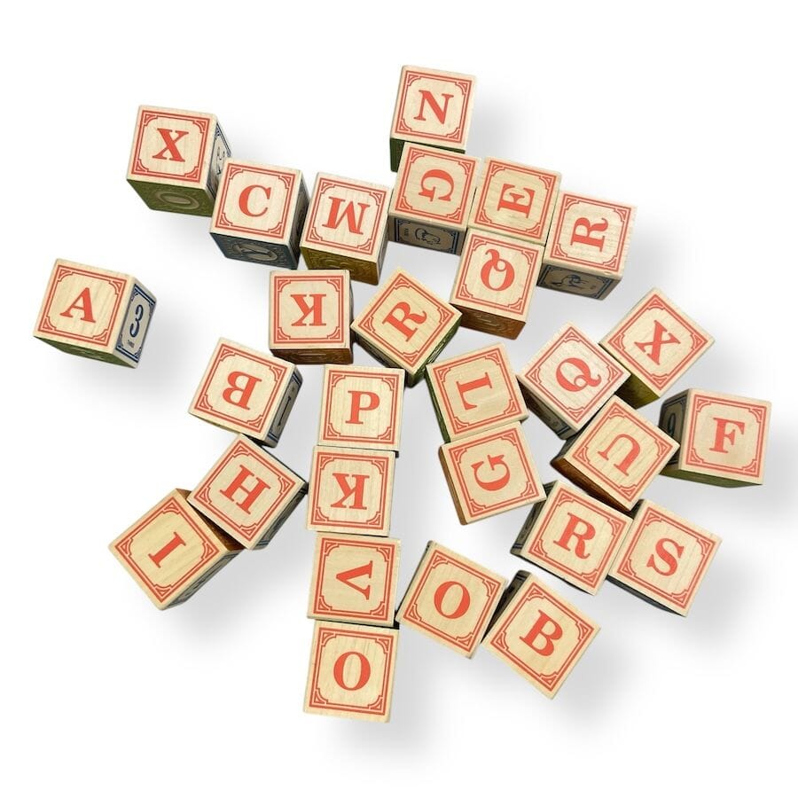 Uncle Goose Classic ABC Blocks Toys