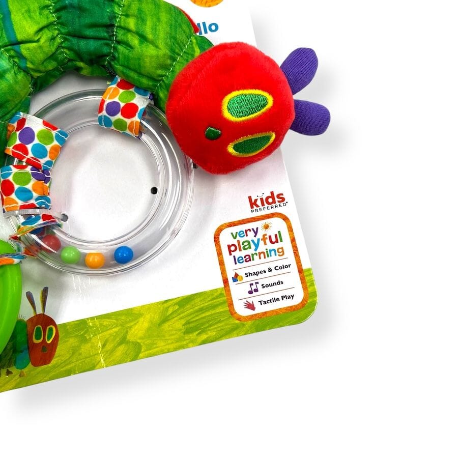 Eric Carle - Very Hungry Caterpillar Ring Rattle