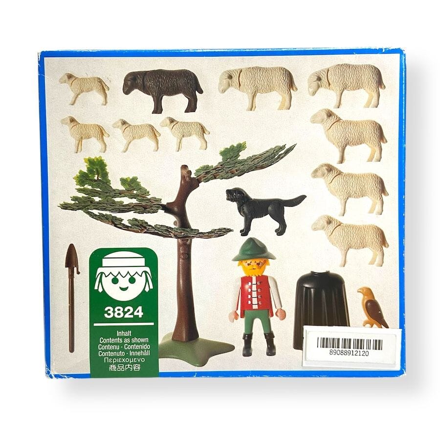 Vintage Playmobil Shepard and Sheep Set Toys