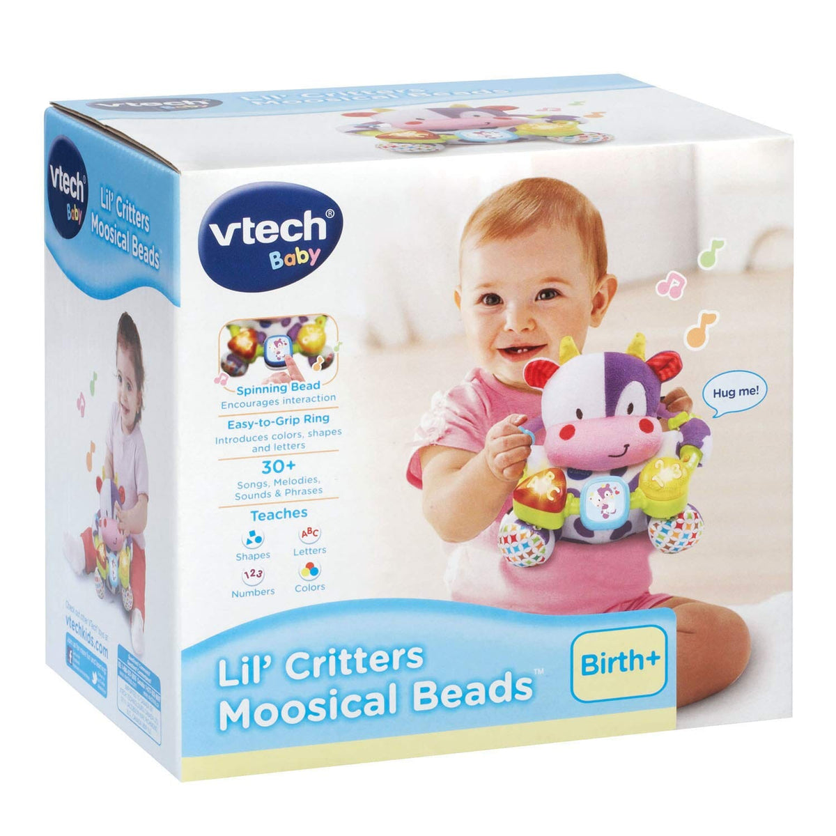 VTech Baby Lil' Critters Moosical Beads Purple 80-166010