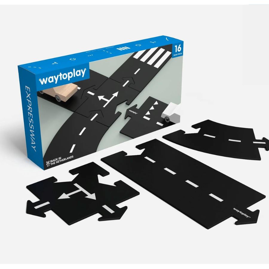 waytoplay Expressway Flexible Track Set Toys