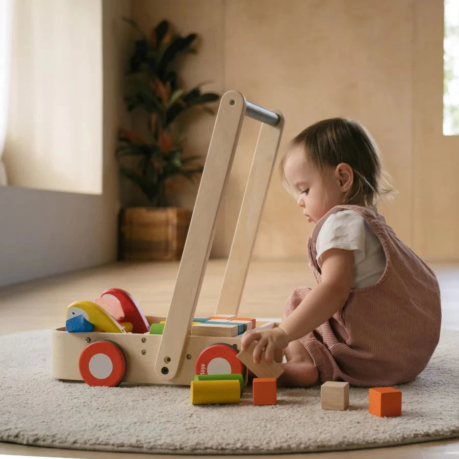 Wooden Push Baby Walker Clearance
