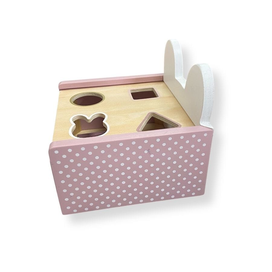 Wooden Shape Sorter with Bunny Toys